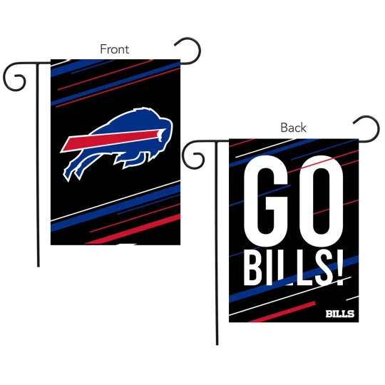 Briarwood Lane Buffalo Bills Slogan football Licensed Garden Flag