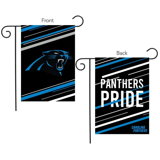 Briarwood Lane Carolina Panthers Slogan football Licensed Garden Flag