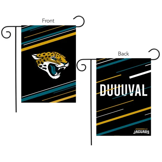 Discover Briarwood Lane Jacksonville Jaguars Slogan football Licensed Garden Flag