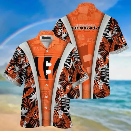 Discover Cincinnati Football Tropical Sunset Panel Hawaii, Gift For Fans, Gift For Friends