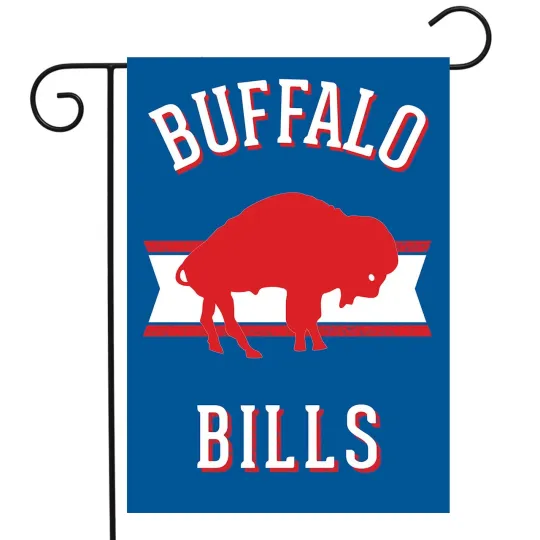 Discover Briarwood Lane Retro Buffalo Bills Licensed football Garden Flag