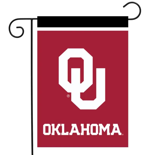 Discover Briarwood Lane Oklahoma Sooners NCAA Licensed Garden Flag