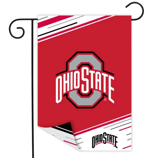 Discover Briarwood Lane Ohio State University NCAA Licensed Double-Sided Garden Flag