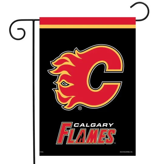Discover Briarwood Lane Calgary Flames NHL Licensed Garden Flag