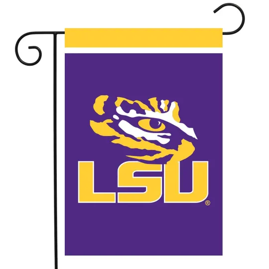 Discover Briarwood Lane LSU Fighting Tigers NCAA Licensed Garden Flag