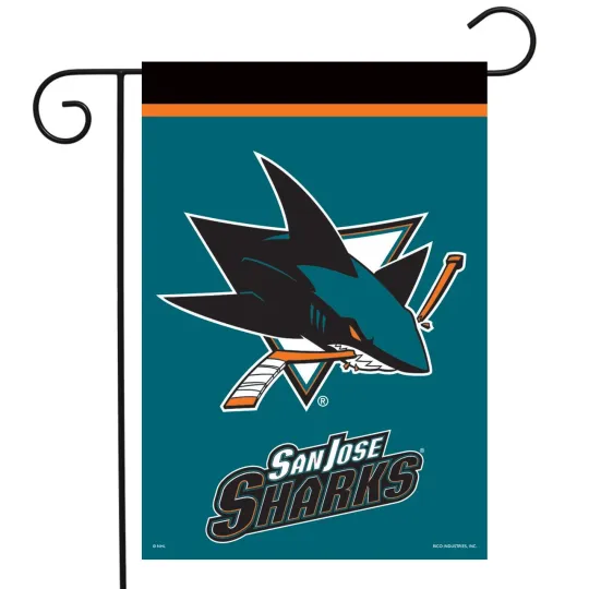 Briarwood Lane San Jose Sharks Licensed Garden Flag