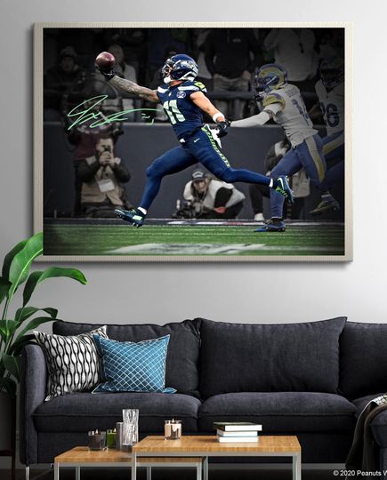 Discover Jaxon Smith-Njigba Seattle Football Autographed Poster/