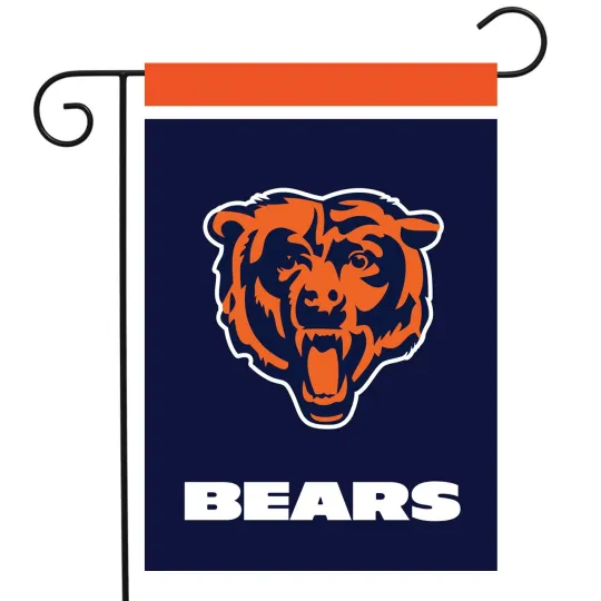 Briarwood Lane Chicago Bears football Licensed Garden Flag