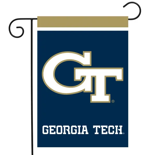 Discover Briarwood Lane Georgia Tech Yellow Jackets NCAA Licensed Garden Flag