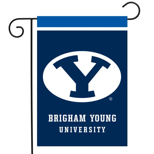 Discover Briarwood Lane BYU Cougars NCAA Licensed Garden Flag