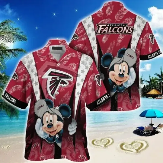 Discover Atlanta Football Team Falconss Hawaiian Shirt, Unisex Adults, Full Size S-5XL