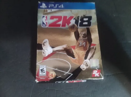 Discover NBA 2K18 LEGEND GOLD No Poster Ps4