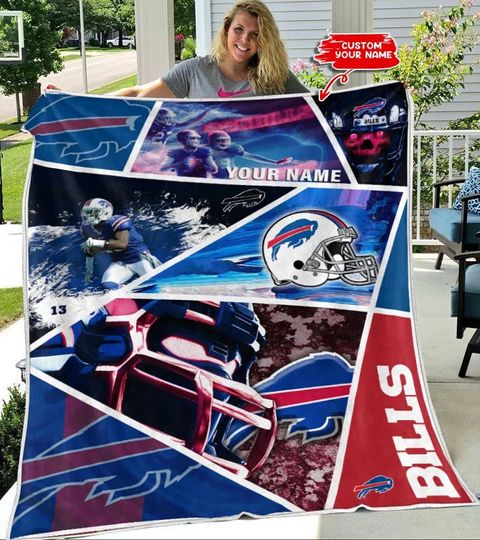 Buffalo Bills  Fleece Blanket Gift For Fan