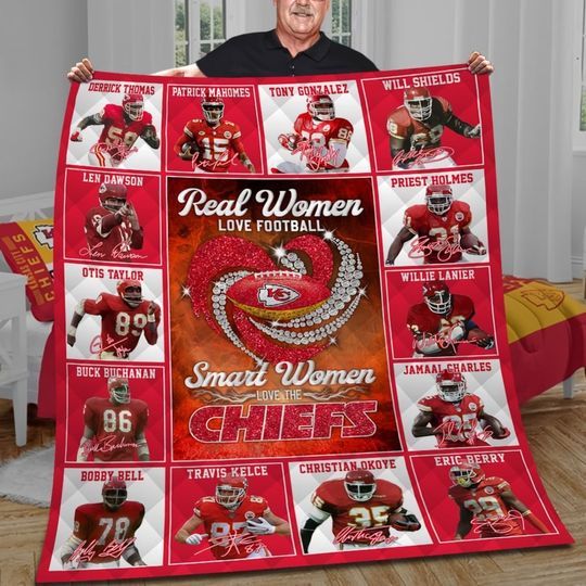 Kansas City Chiefs Super Bowl  Fleece Blanket Gift For Fan