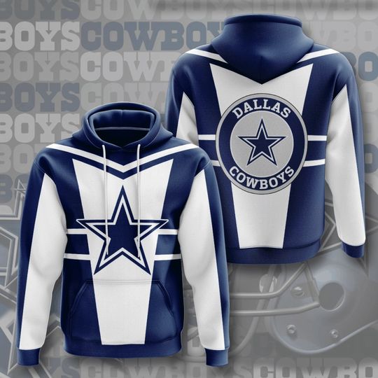 Dallas Cowboys 3D Graphic Hoodie