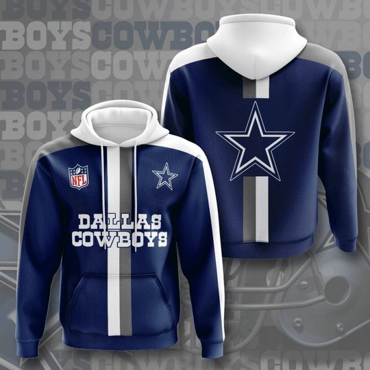 Dallas Cowboys football 3D Hoodie