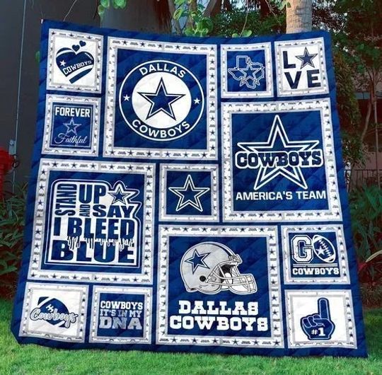 Dallas Cowboys Fleece Blanket Gift For Fan