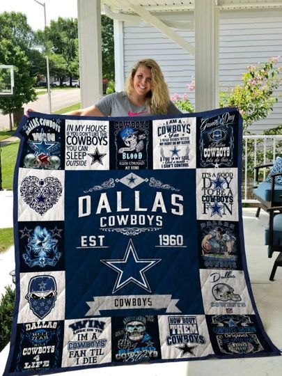 Dallas Cowboys Fleece Blanket Gift For Fan