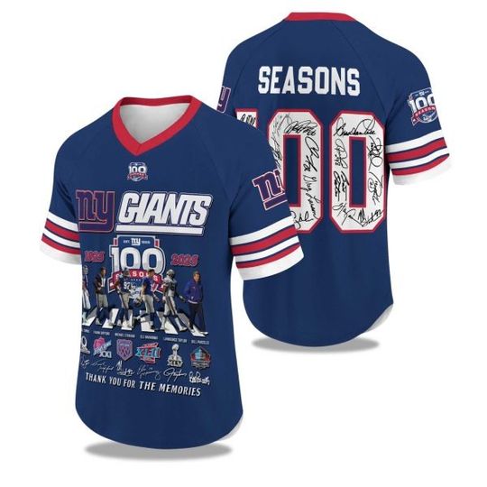 Discover Giants 100th Anniversary 1925-2025 Baseball Jersey