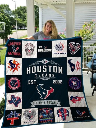 Houston Texans Fleece Blanket Gift For Fan