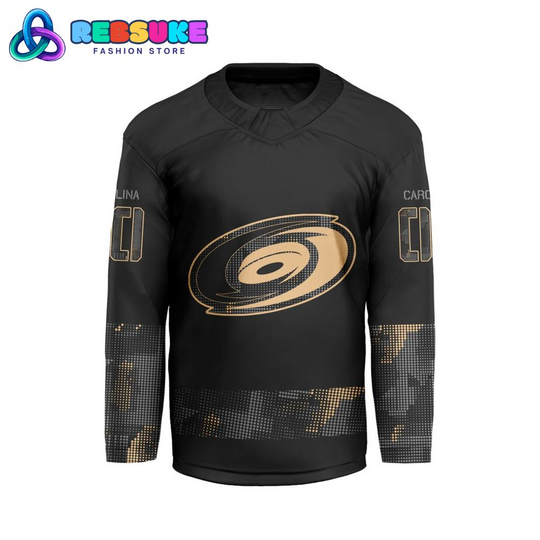 Discover Personalized NHL Carolina Hurricanes x Military Appreciation Jersey 2025