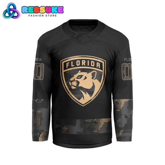 Personalized NHL Florida Panthers x Military Appreciation Jersey 2025