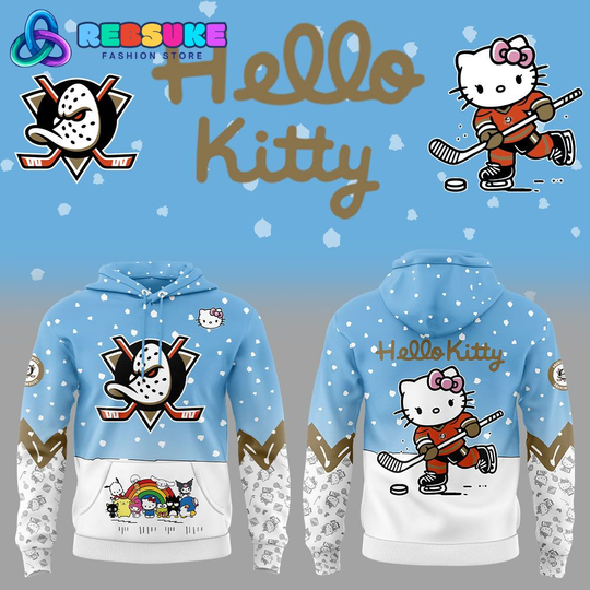 Anaheim Ducks x Hello Kitty Hoodie