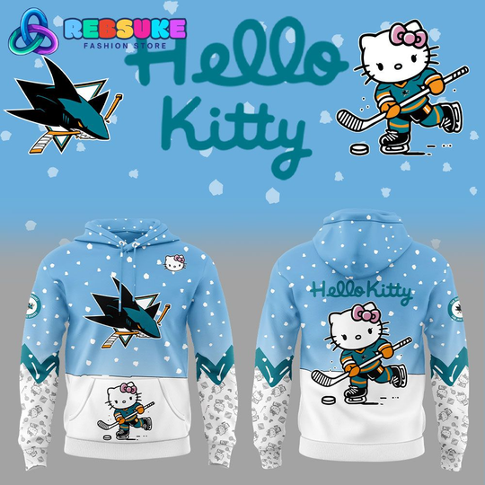 San Jose Sharks x Hello Kitty Hoodie