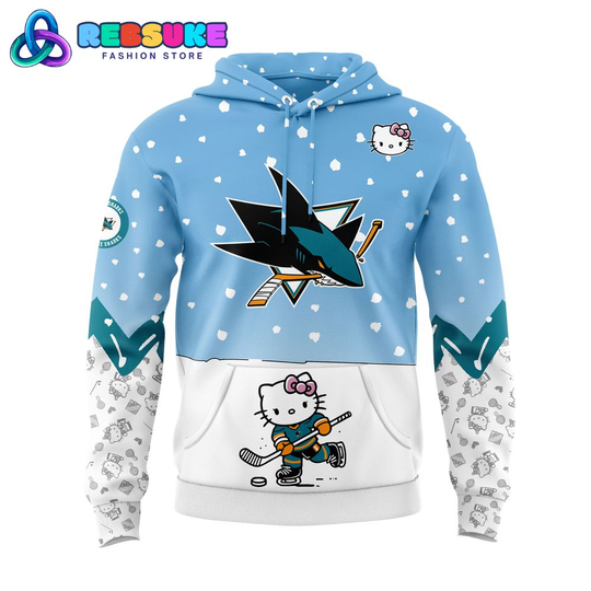 San Jose Sharks x Hello Kitty Hoodie
