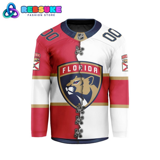 Personalized NHL Florida Panthers Limited Home Mix Away Jersey