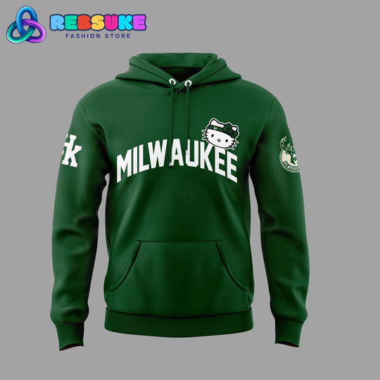 Milwaukee Bucks x Hello Kitty Hoodie