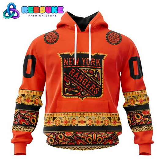 NHL New York Rangers Specialized National Day For Truth And Reconciliation Hoodie