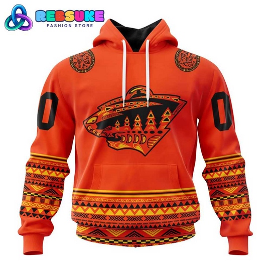 NHL Minnesota Wild Specialized National Day For Truth And Reconciliation Hoodie