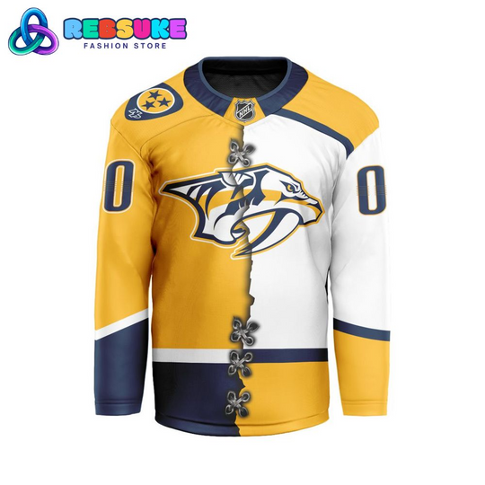 Discover Personalized NHL Nashville Predators Limited Home Mix Away Jersey