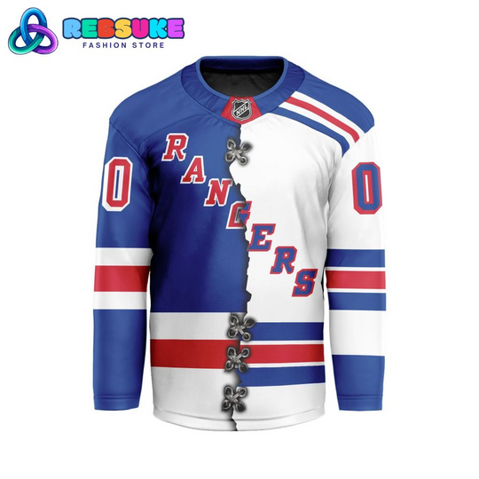 Personalized NHL New York Rangers Limited Home Mix Away Jersey