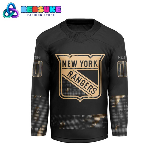 Personalized NHL New York Rangers x Military Appreciation Jersey 2025