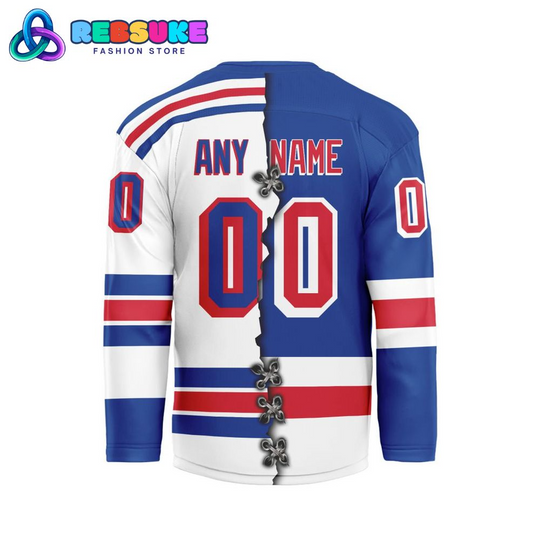 Personalized NHL New York Rangers Limited Home Mix Away Jersey