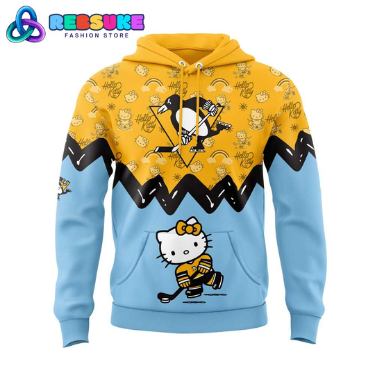 Pittsburgh Penguins Hello Kitty New Hoodie