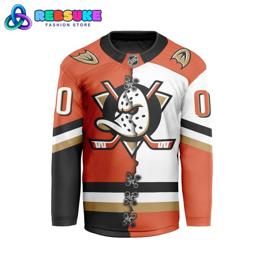 Personalized NHL Anaheim Ducks Limited Home Mix Away Jersey