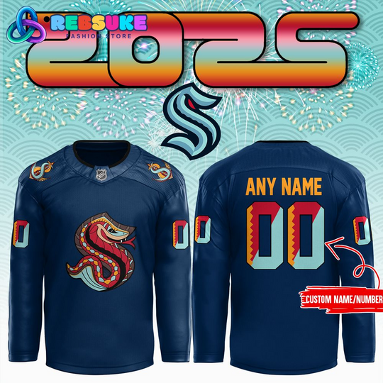 Discover Personalized Seattle Kraken NHL Lunar New Year Premium Hockey Jersey
