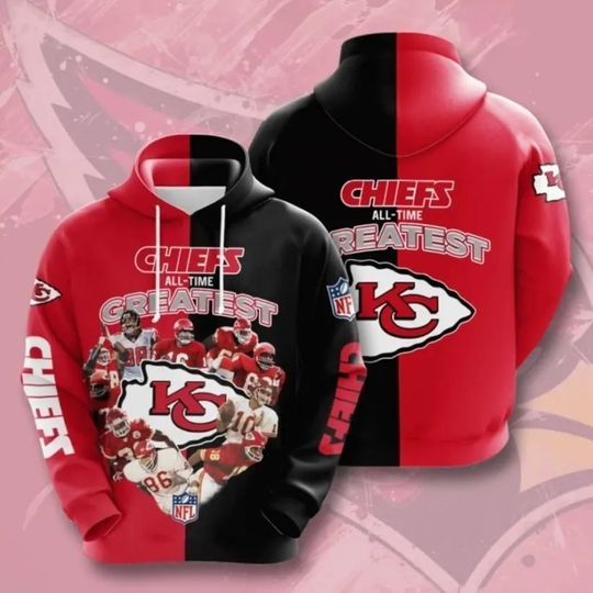 KANSAS CITY CHIEFS 3D HOODIE