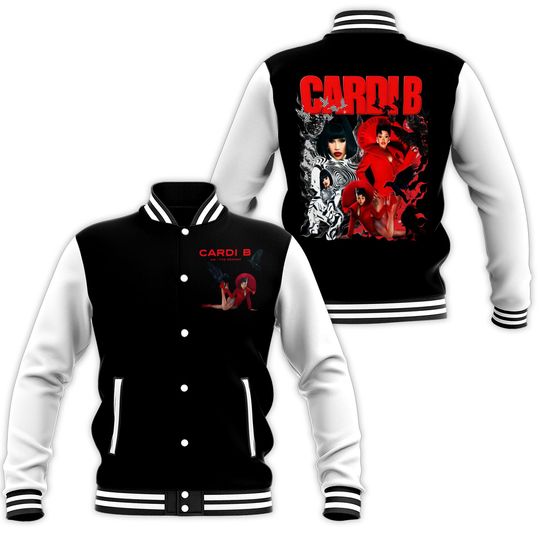 New Album Cardi B Am I The Drama Baseball Jacket