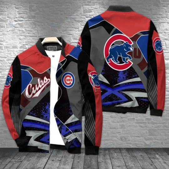 Chicago Cubs Bomber Jacket, Gift for fans