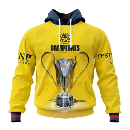 Discover LIGA MX Club America Supercopa MX Champions Hoodie