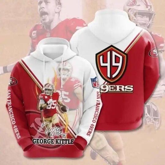San Francisco 49ers 3D Hoodie