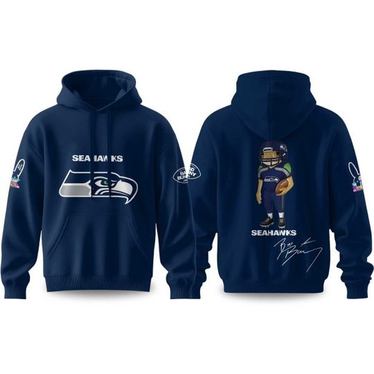 Seahawkss Bad Bunny 2026 Super B.owl Concho Football Hoodie