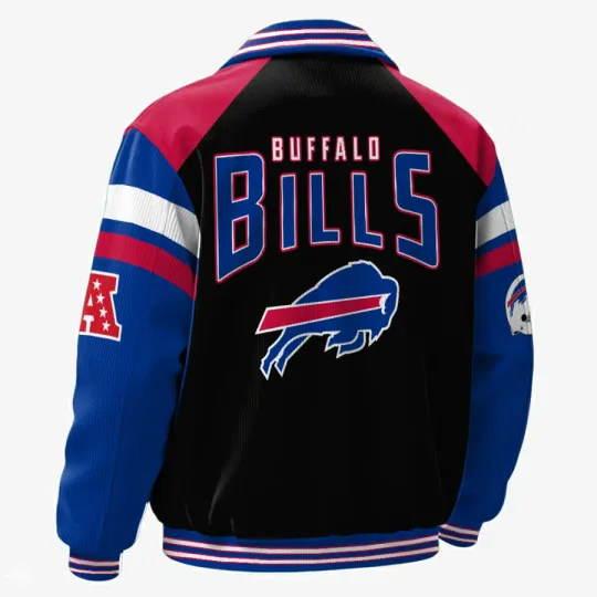 Buffalo Bills Classic Varsity Bomber Jacket