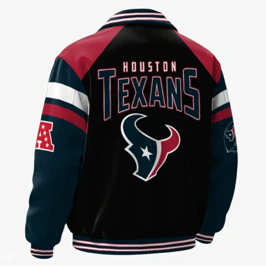 Houston Texans Classic Varsity Bomber Jacket
