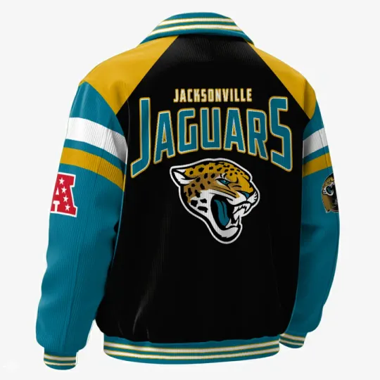 Jacksonville Jaguars Classic Varsity Bomber Jacket