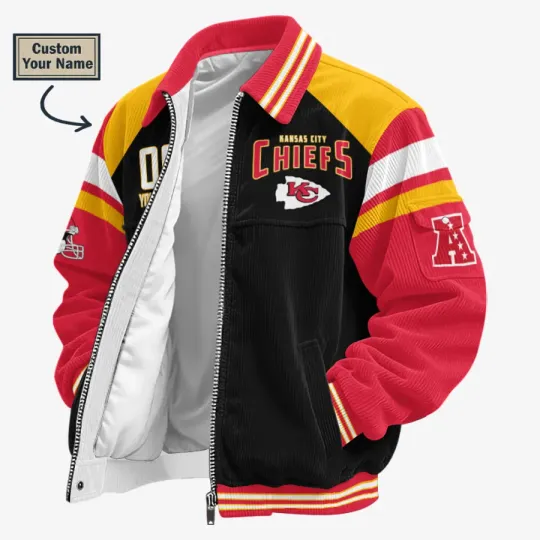 Kansas City Chiefs Classic Varsity Bomber Jacket